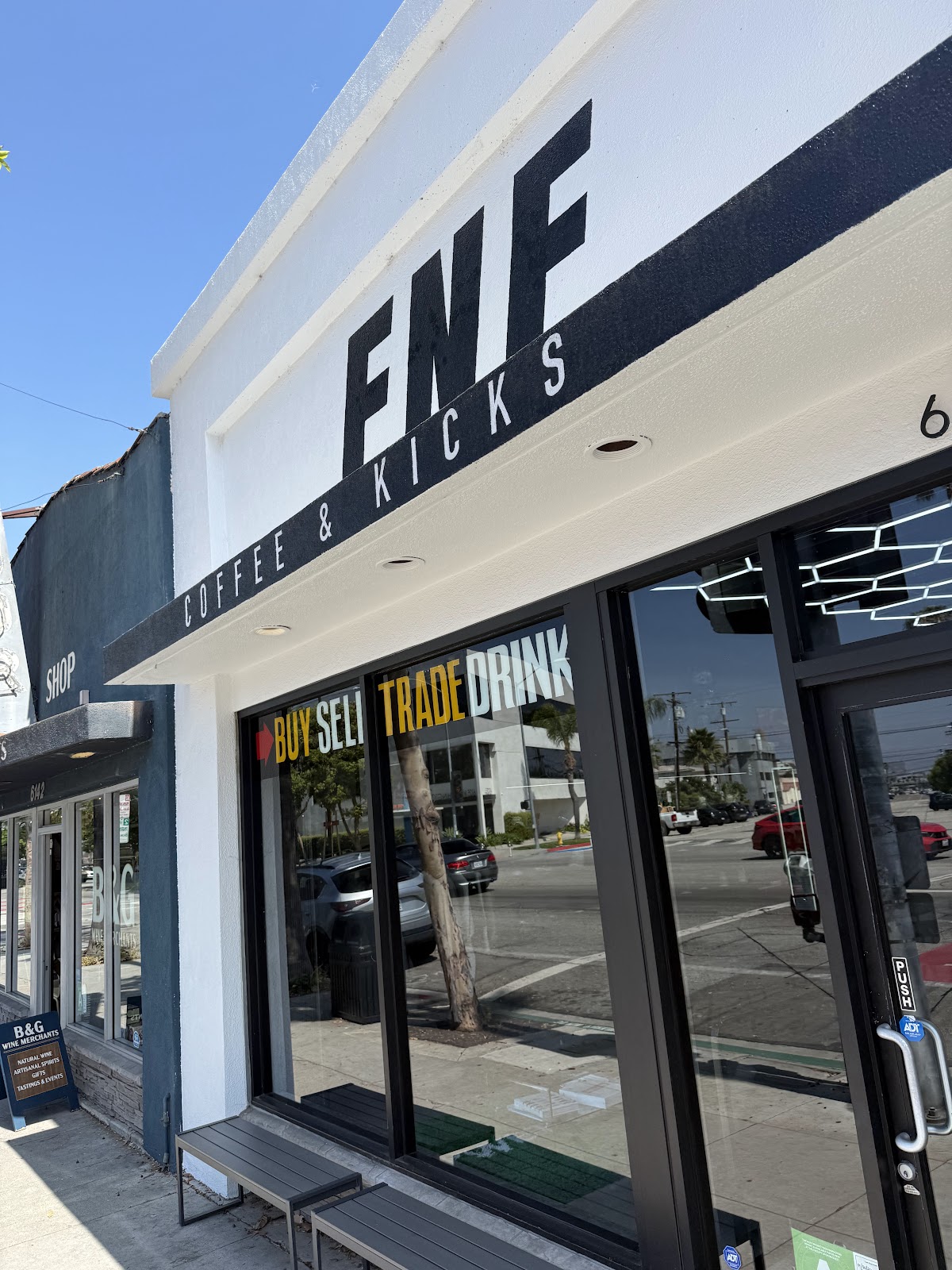 FNF Coffee & Kicks interior