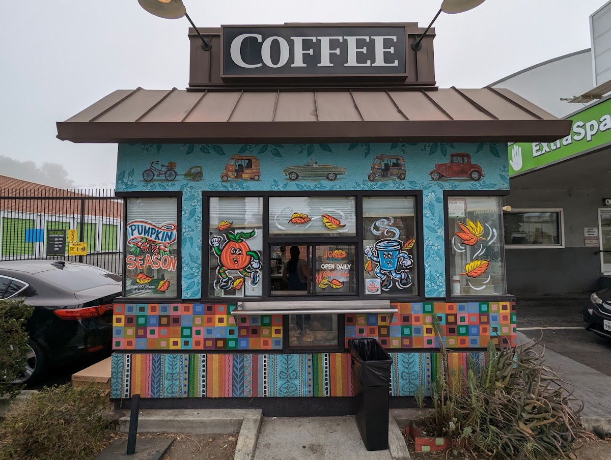 Jones Coffee Hut interior
