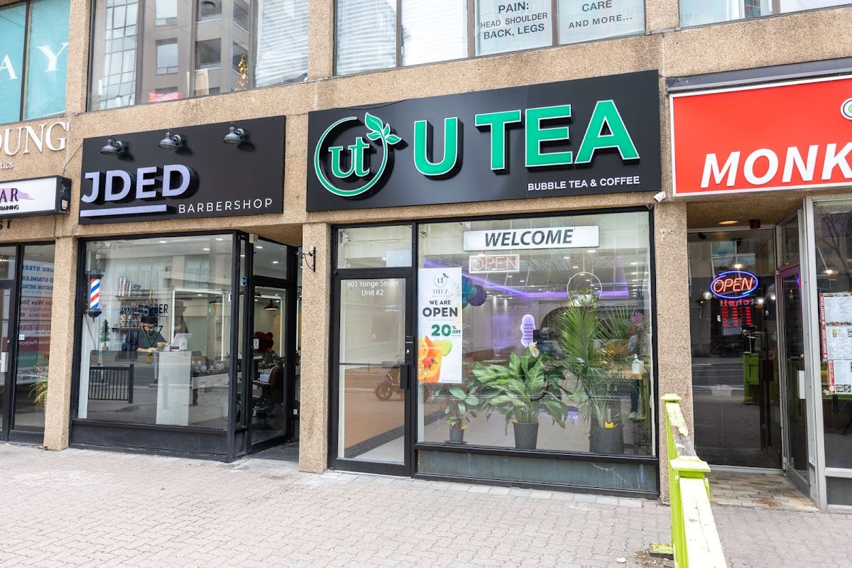 UTEA Bubble Tea and Coffee interior