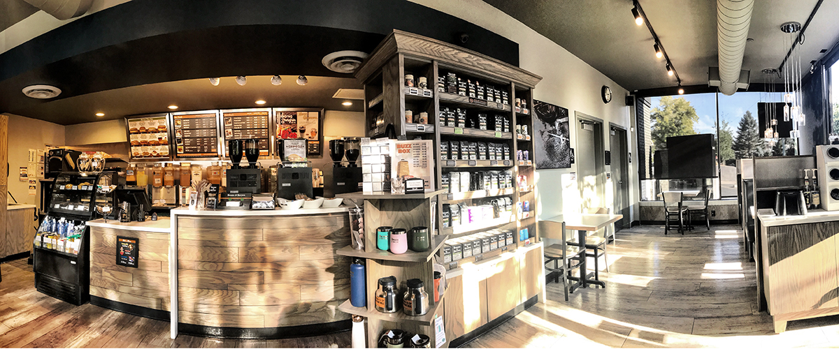 Beans & Brews Coffeehouse interior