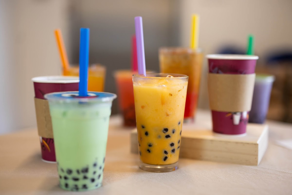 Bubble Tea and Smoothie Bar interior
