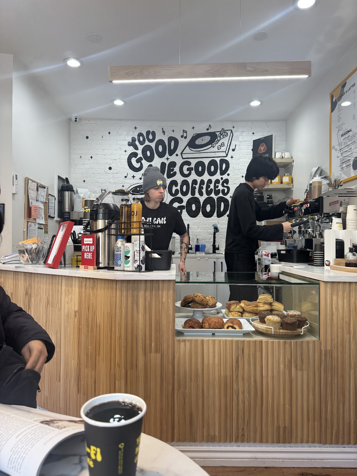 Lo Fi Cafe interior