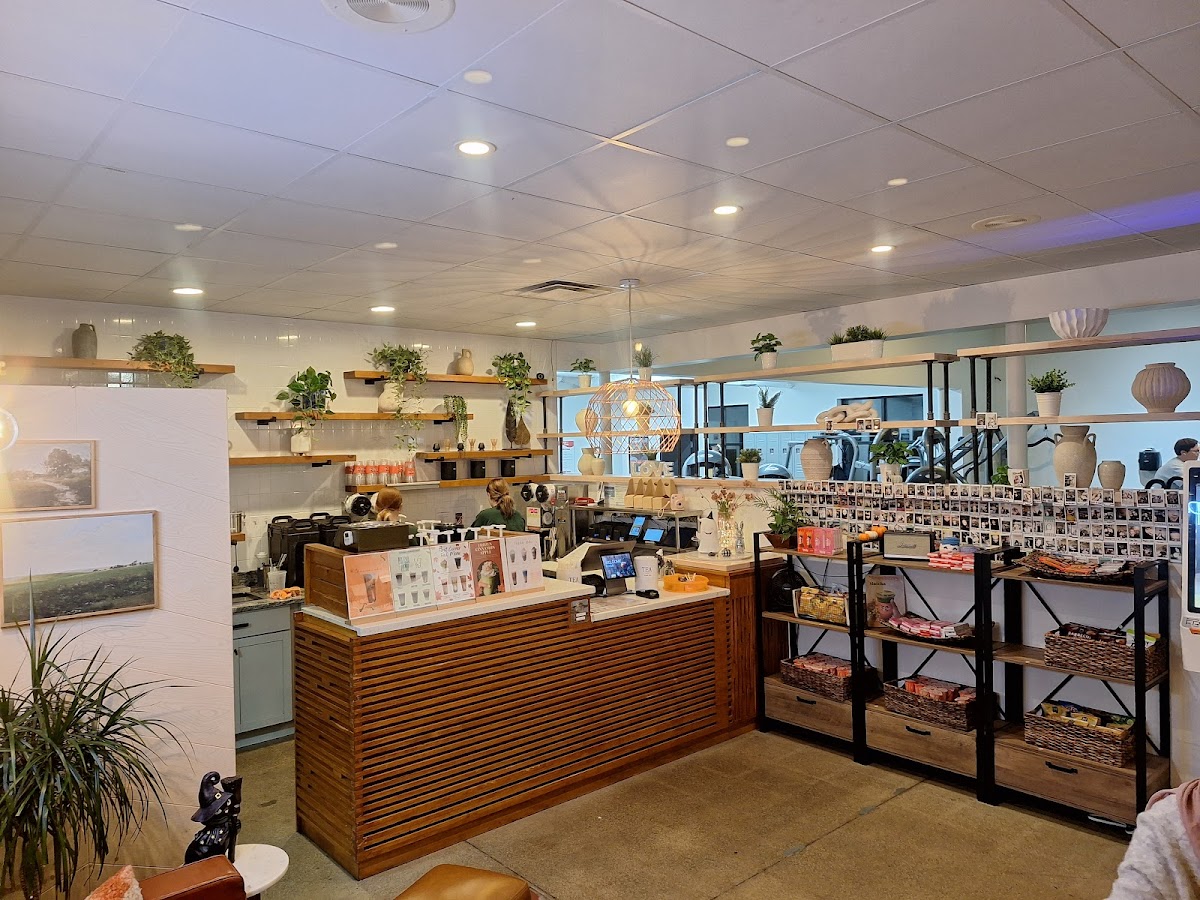First Corner Bubble Tea interior