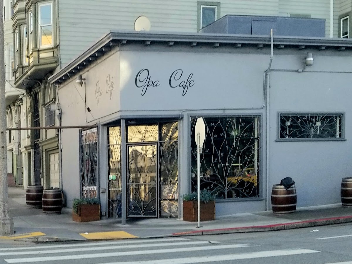 Opa Cafe interior