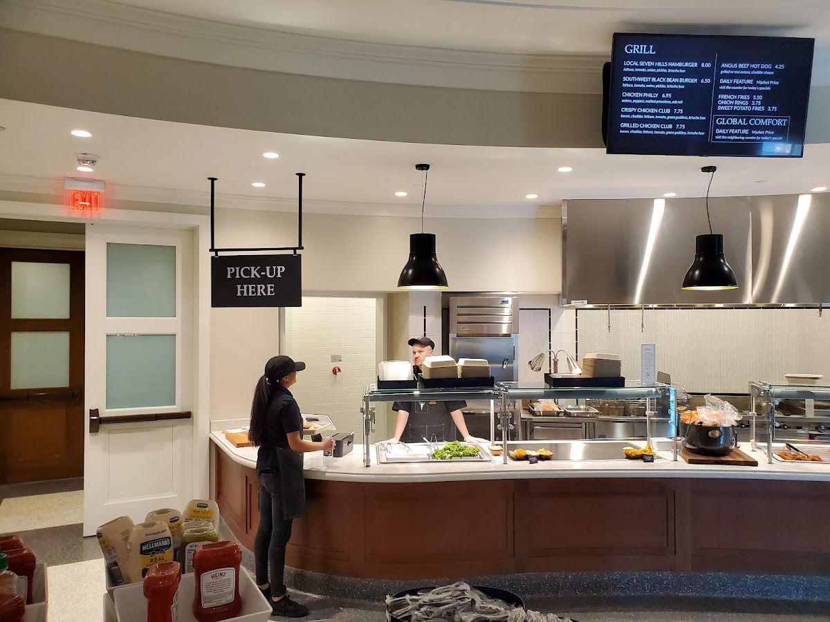 Meriwether's Cafe at the GAB interior