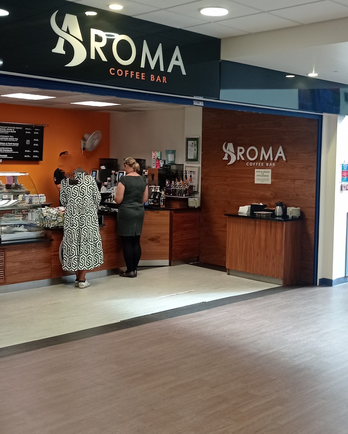 Cafe Aroma interior