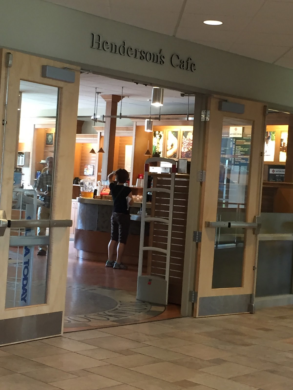 Henderson's Cafe interior