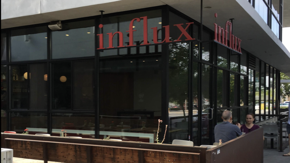Influx Cafe interior