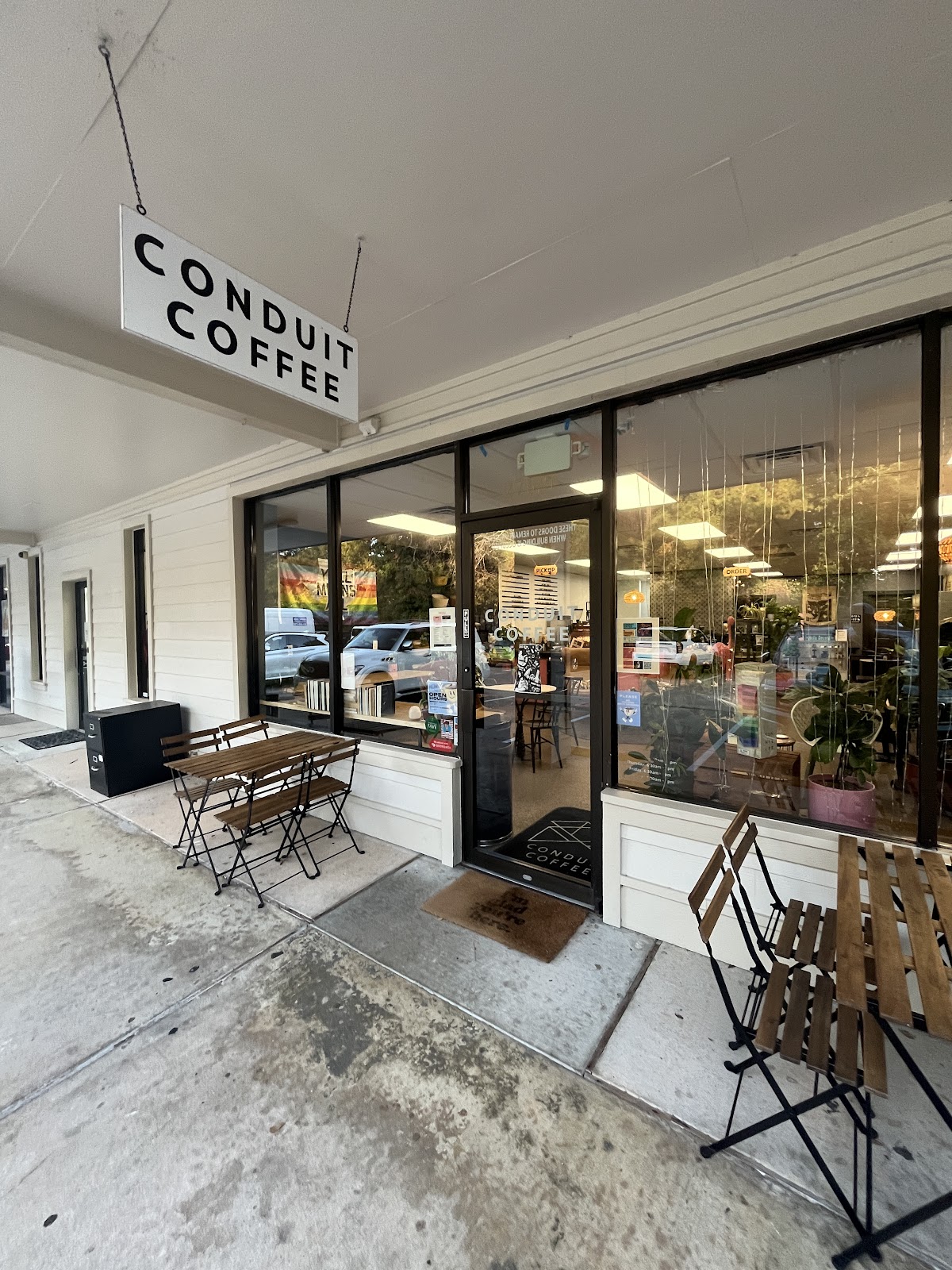 Conduit Coffee interior