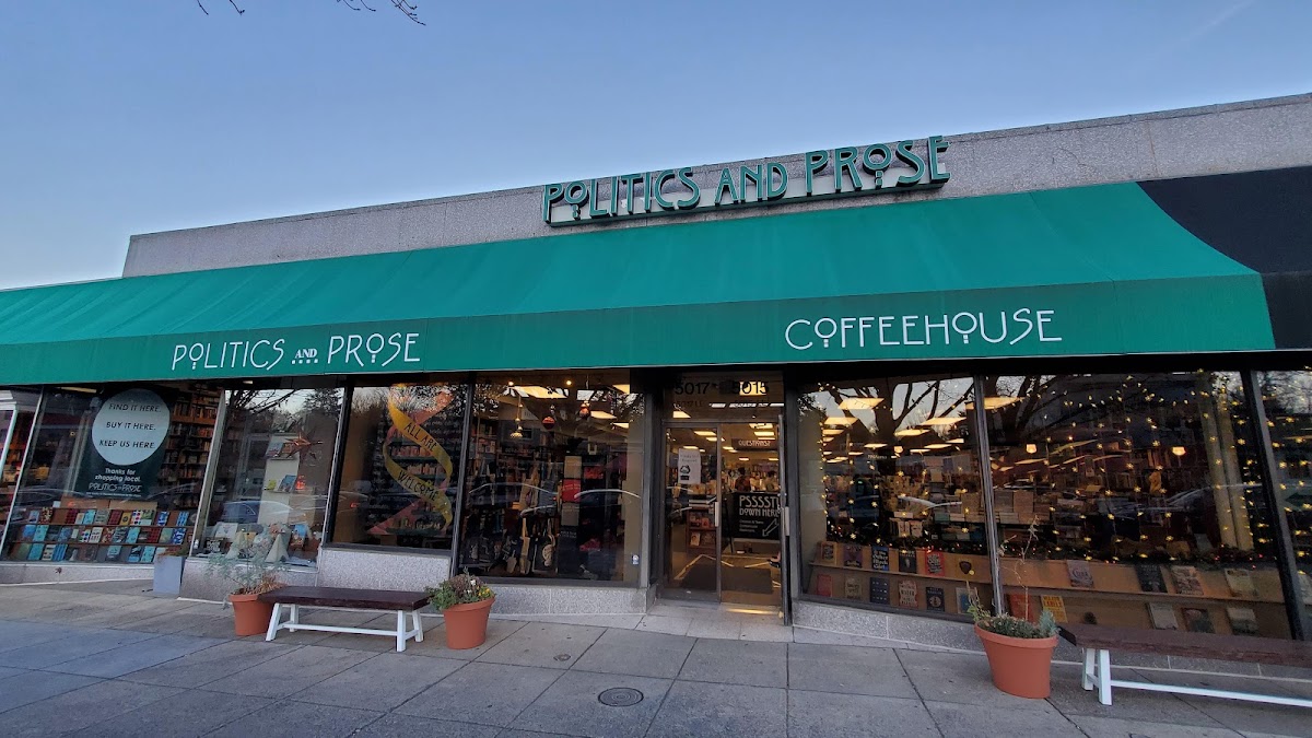 Politics and Prose Bookstore interior