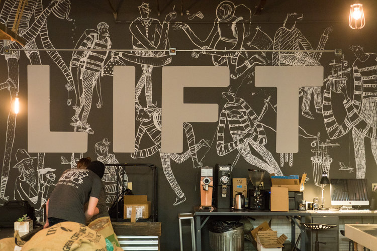 Lift Coffee Roasters interior