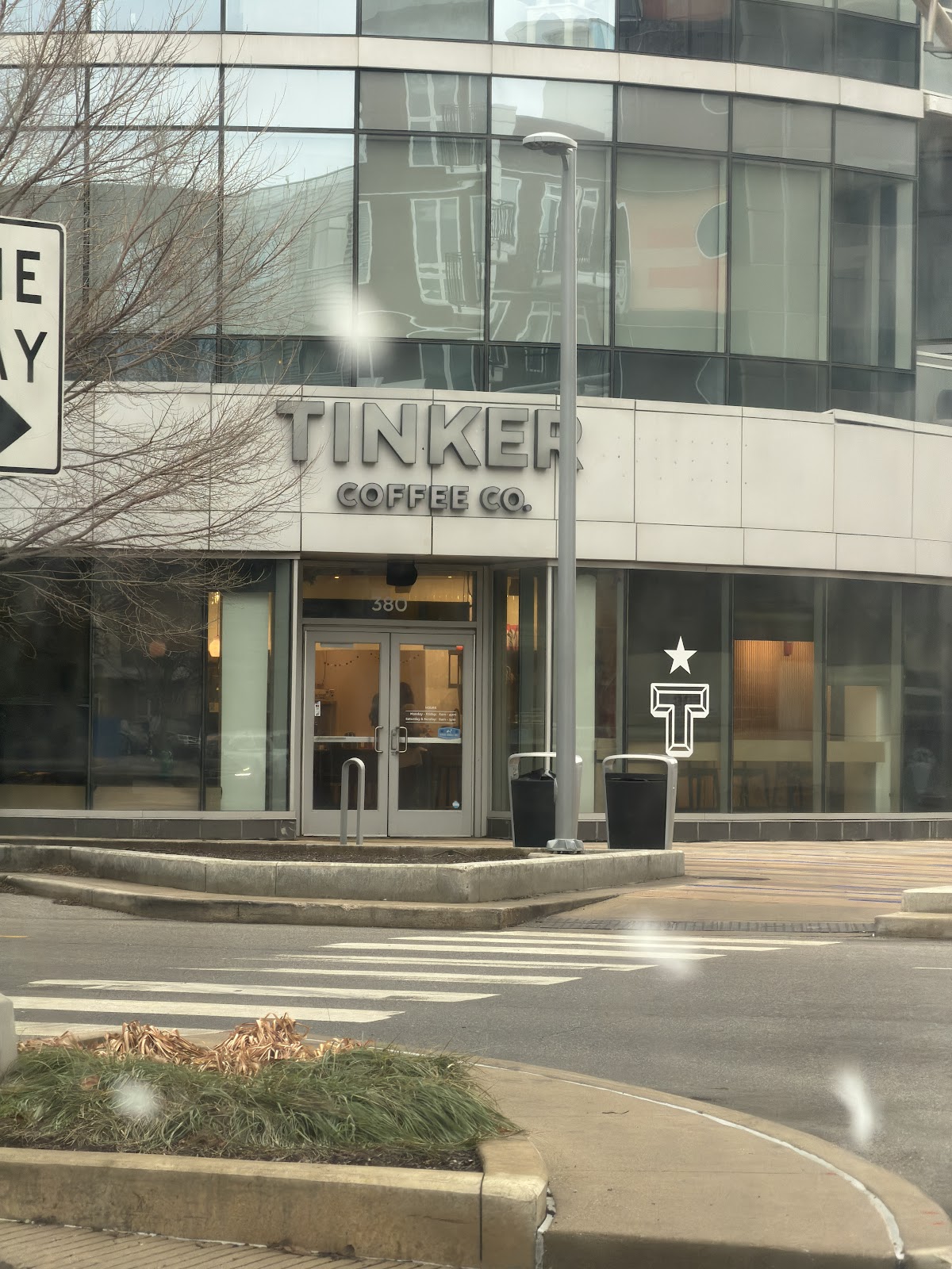 Tinker Coffee on Market interior