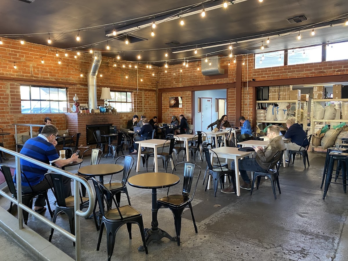 Jameson Brown Coffee Roasters interior