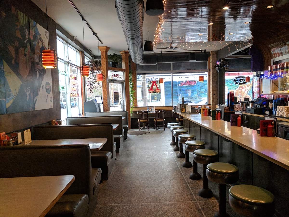 Comet Cafe interior