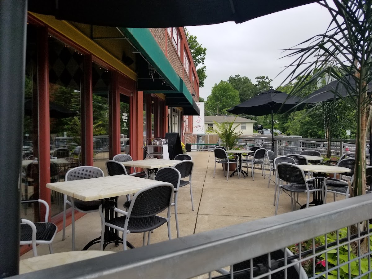 Cyrano's Cafe interior