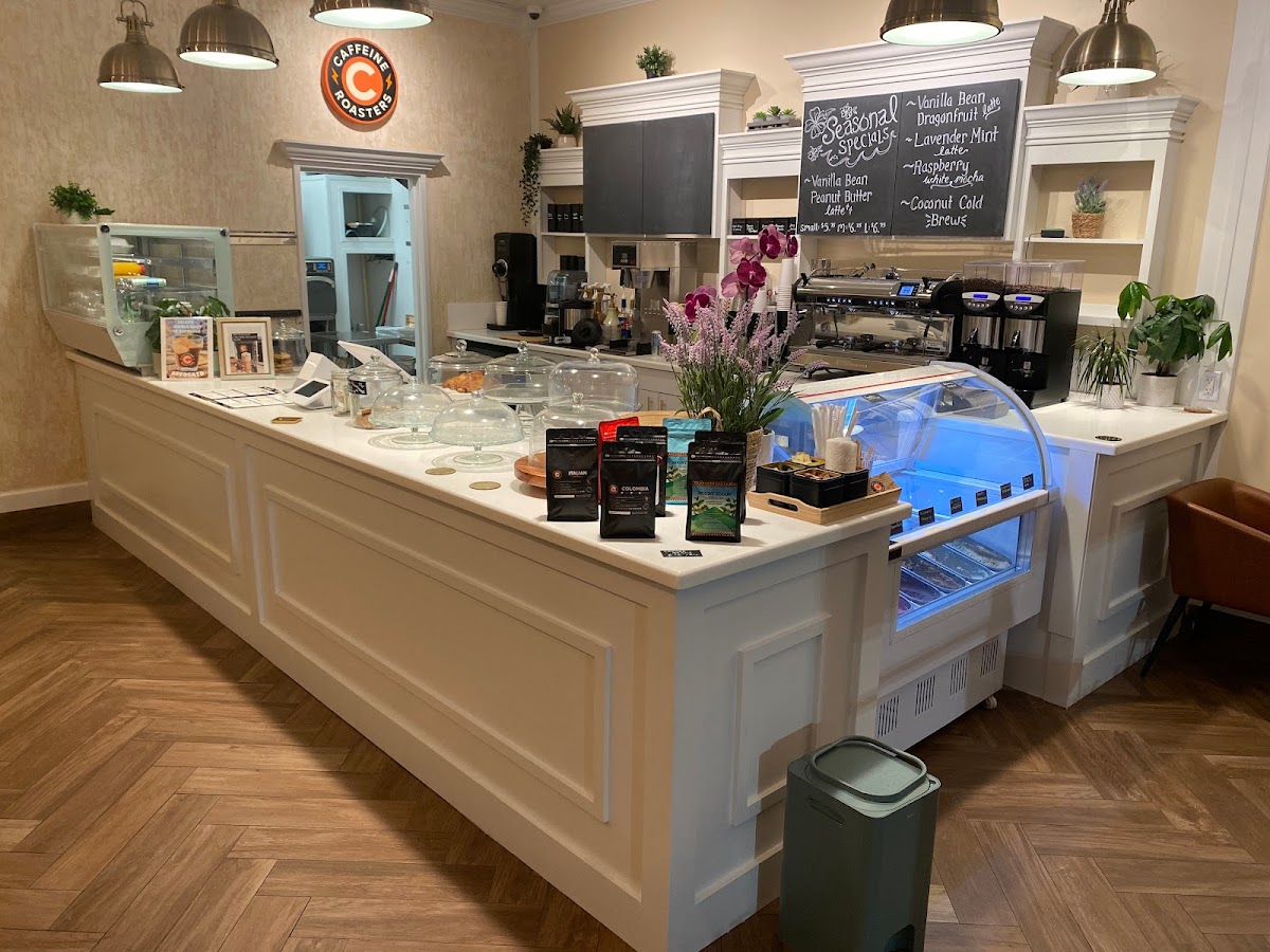 Caffeine Roasters interior