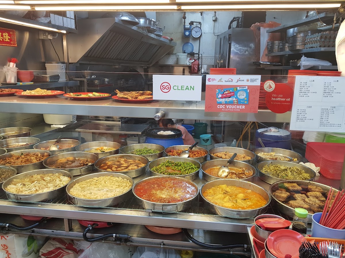 Teck Ee Mixed Veg Rice and Porridge interior