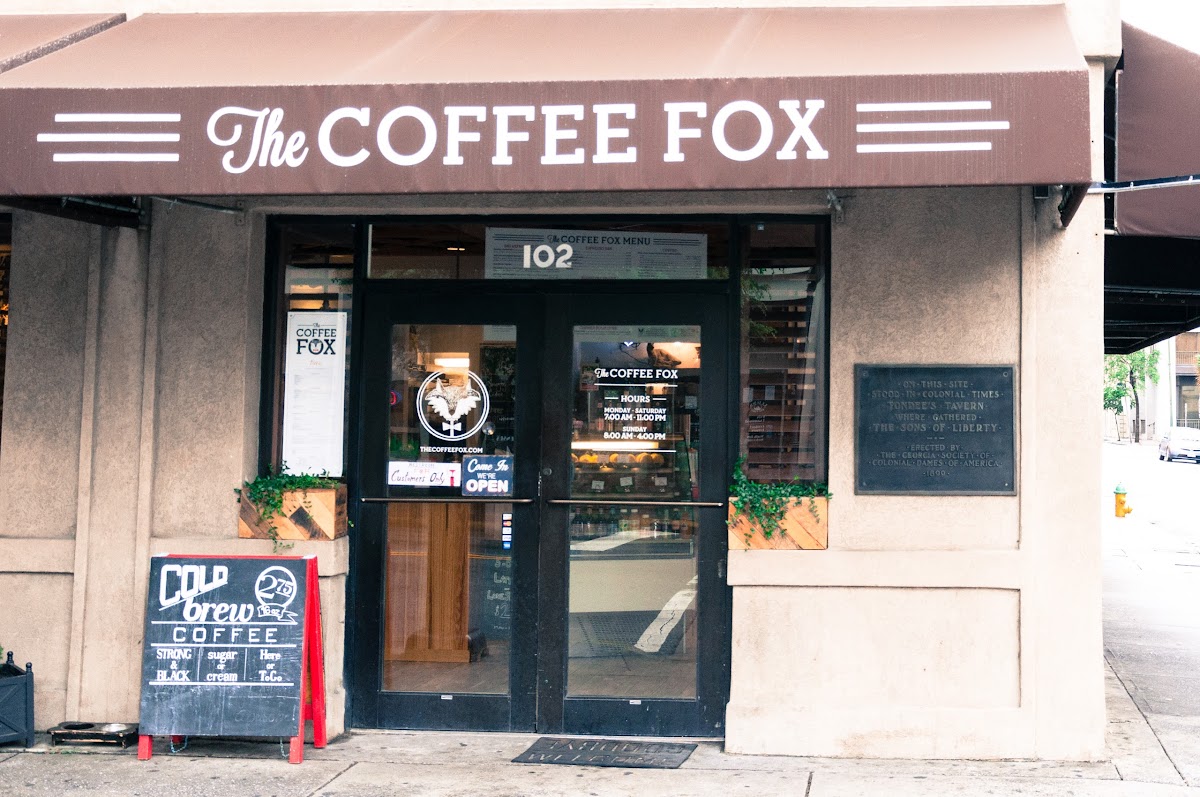 The Coffee Fox interior