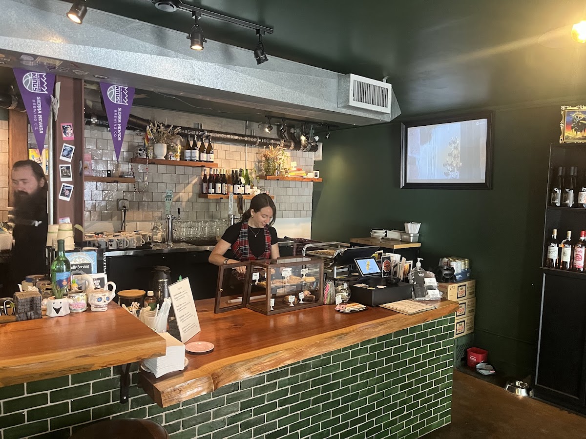 Immortal Cafe and Supply interior