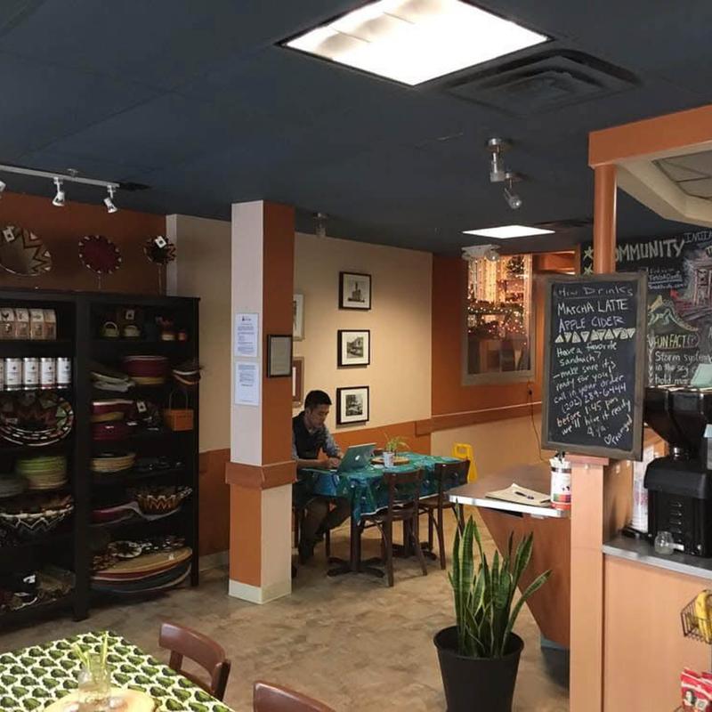 Timgad Café interior
