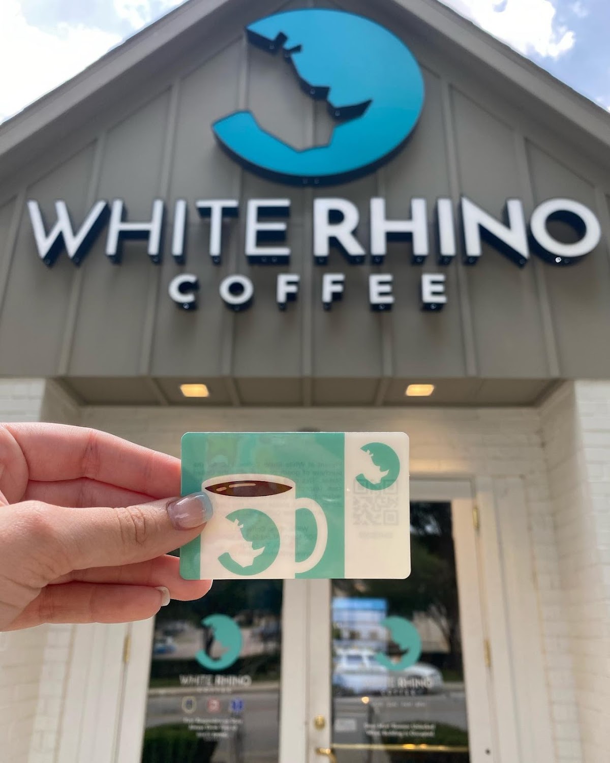 White Rhino Coffee interior