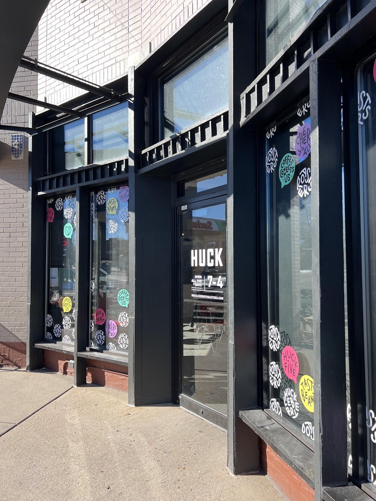 Huckleberry Roasters interior