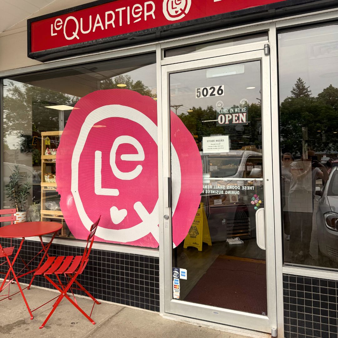 Le Quartier Bakery and Cafe interior