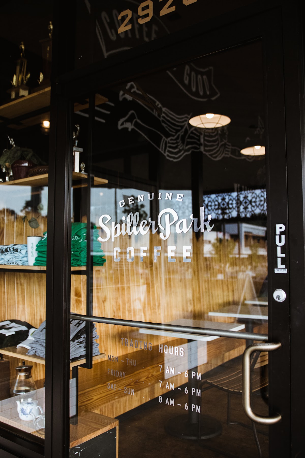 Spiller Park Coffee "SP2" interior
