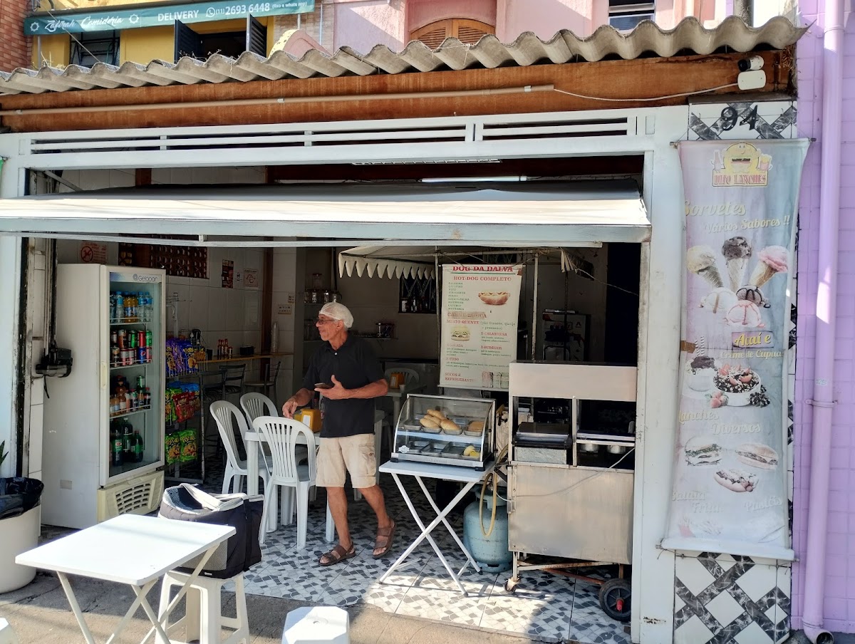 Dito lanches e café interior