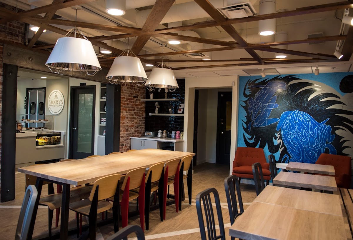 Saxbys Coffee interior