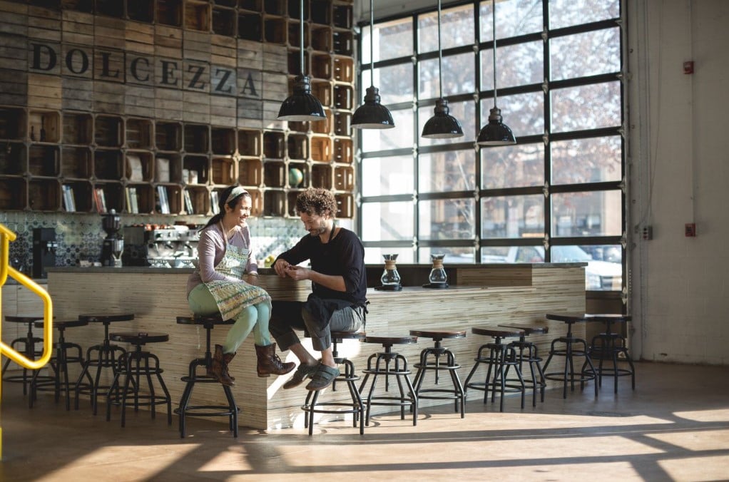 Dolcezza Gelato & Coffee interior