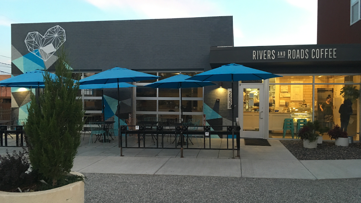Rivers and Roads Coffee interior