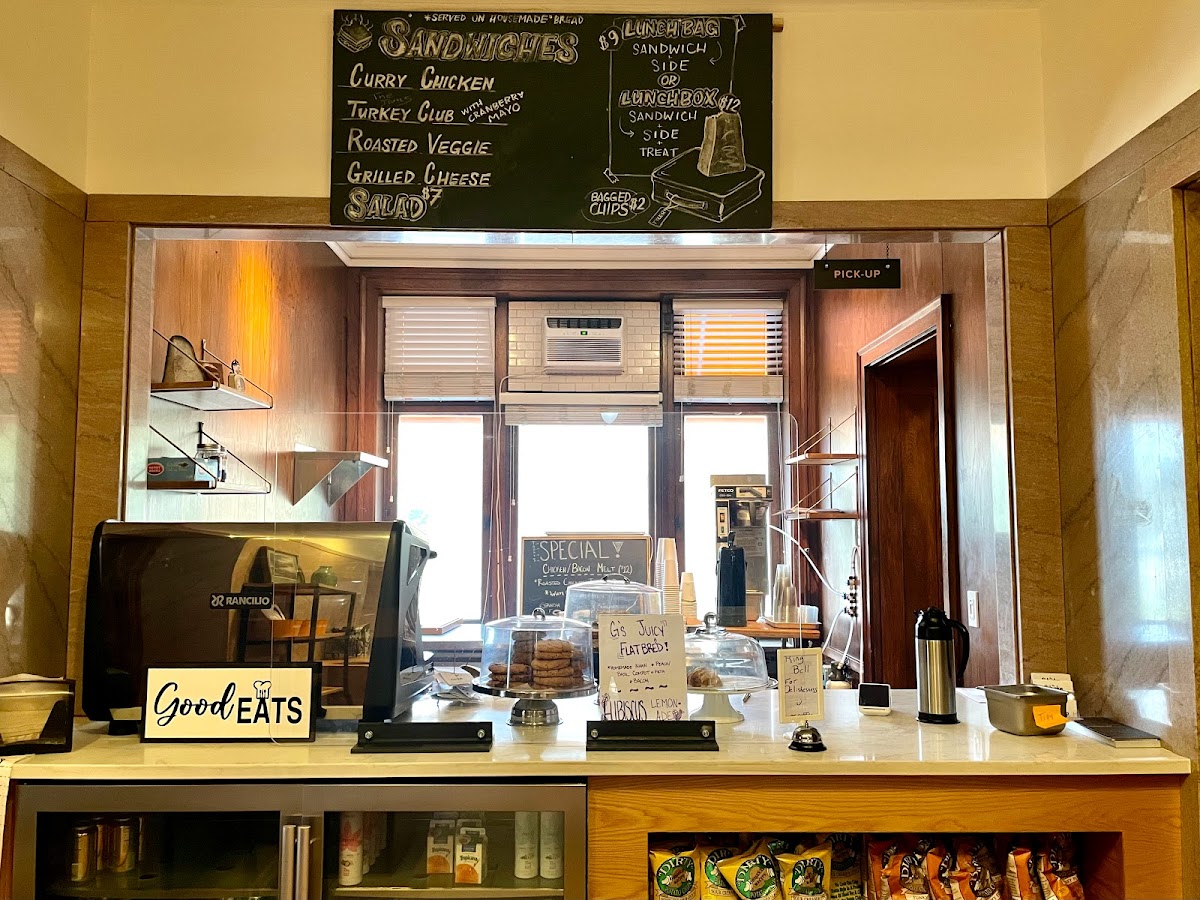 The Bake Shop & Café interior