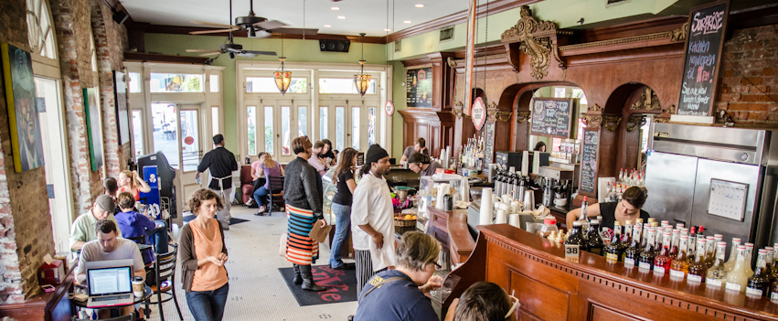 Envie Espresso Bar & Cafe interior
