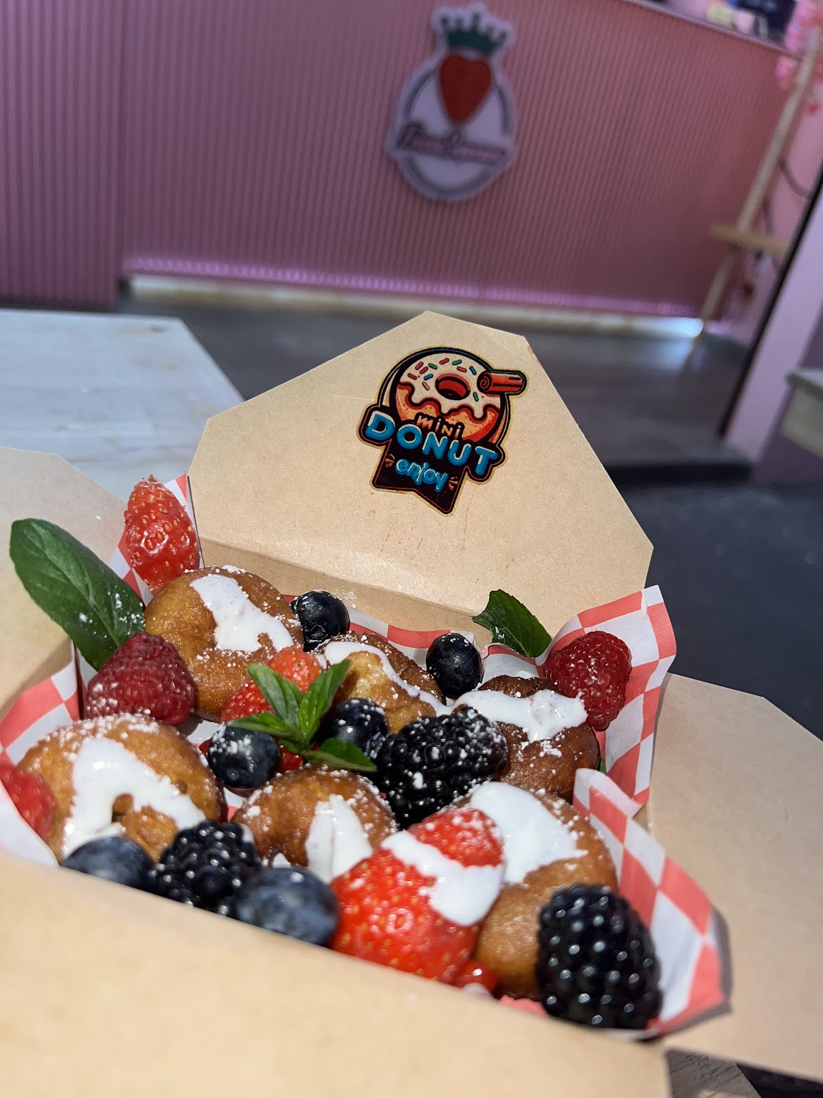 Mini Donut Enjoy interior