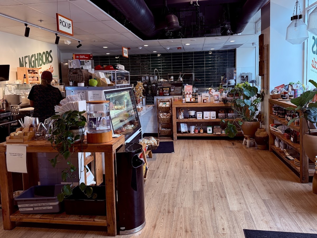 Neighbors & Friends Cafe interior