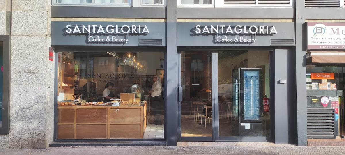 Santagloria Coffee & Bakery interior