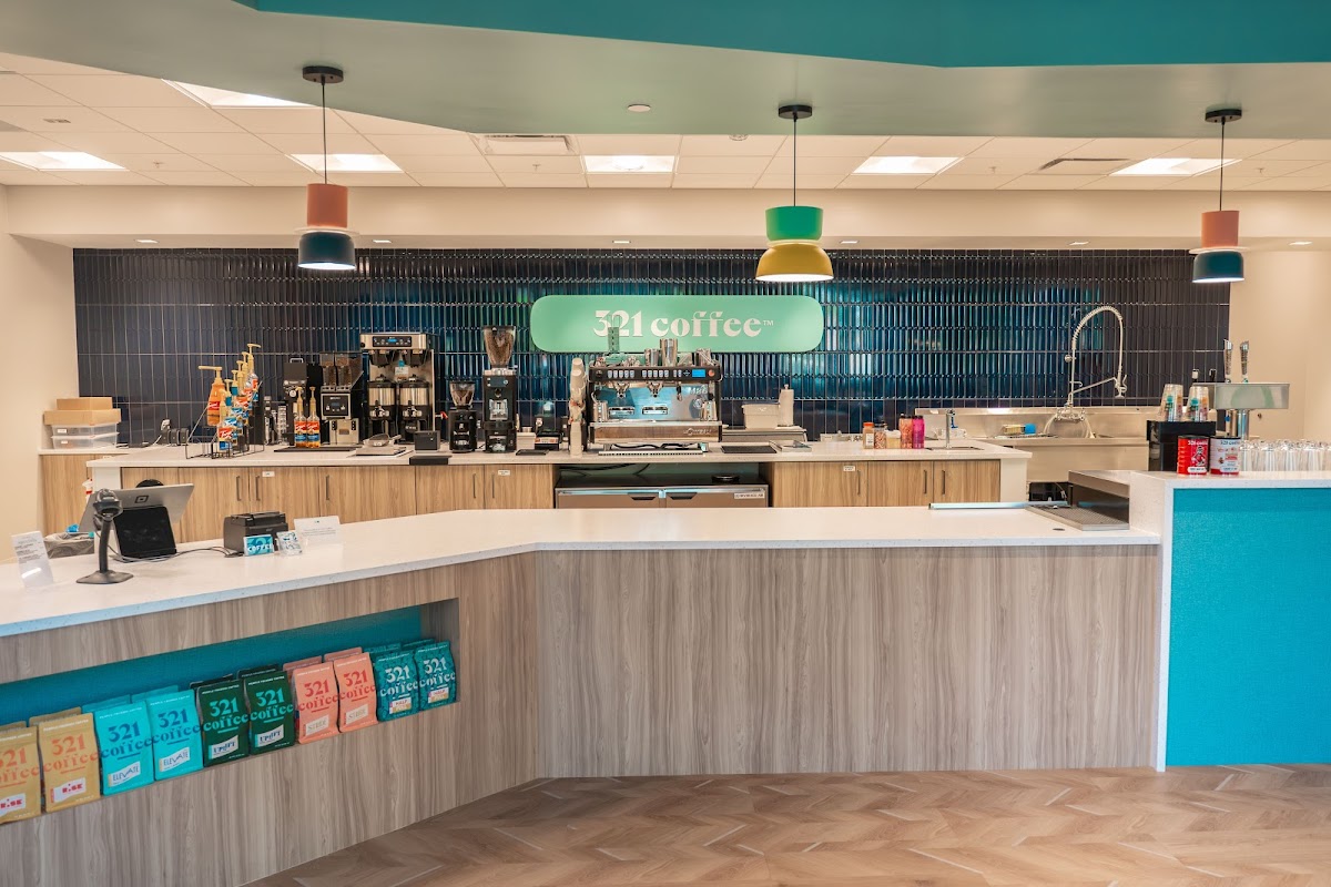 321 Coffee - NC State Centennial interior