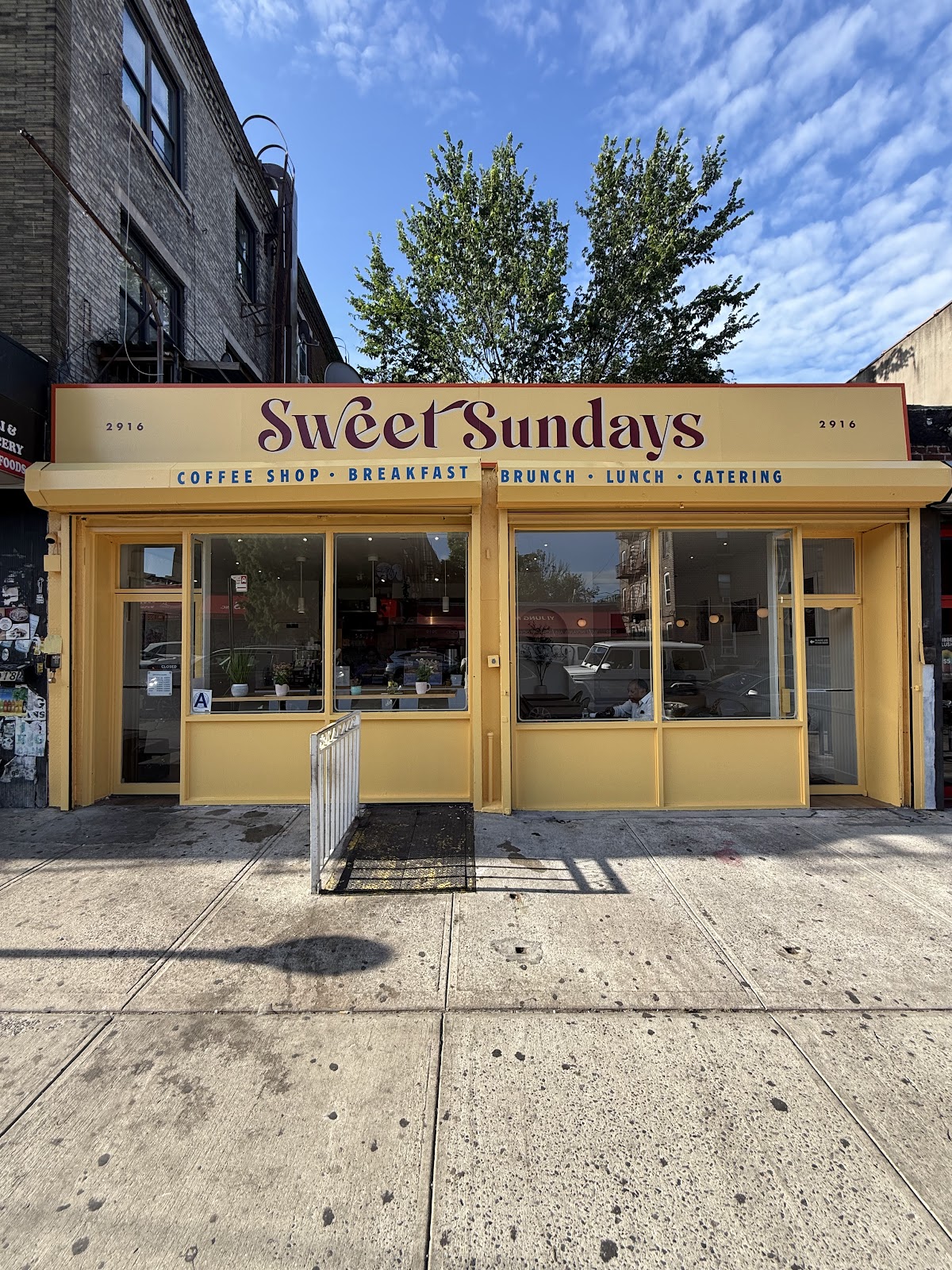 Sweet Sundays Cafe interior