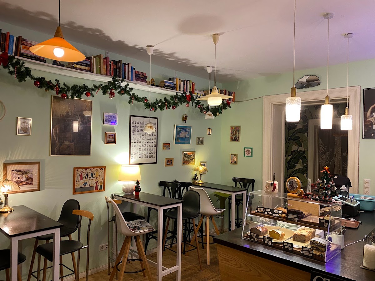 The Boat Kaffee interior