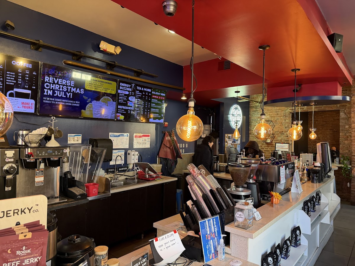 Coffee Republic Georgetown interior