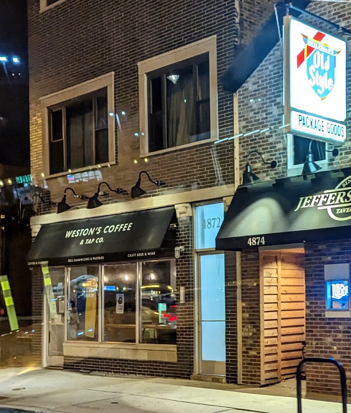 Westons Coffee & Tap Co. interior