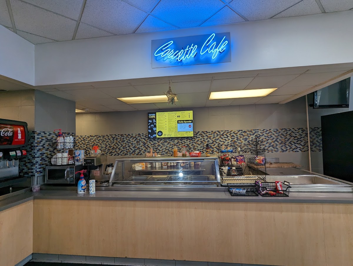 Corvette Cafe interior