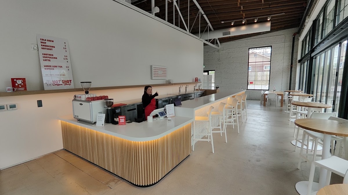 Hot Shot Coffee interior