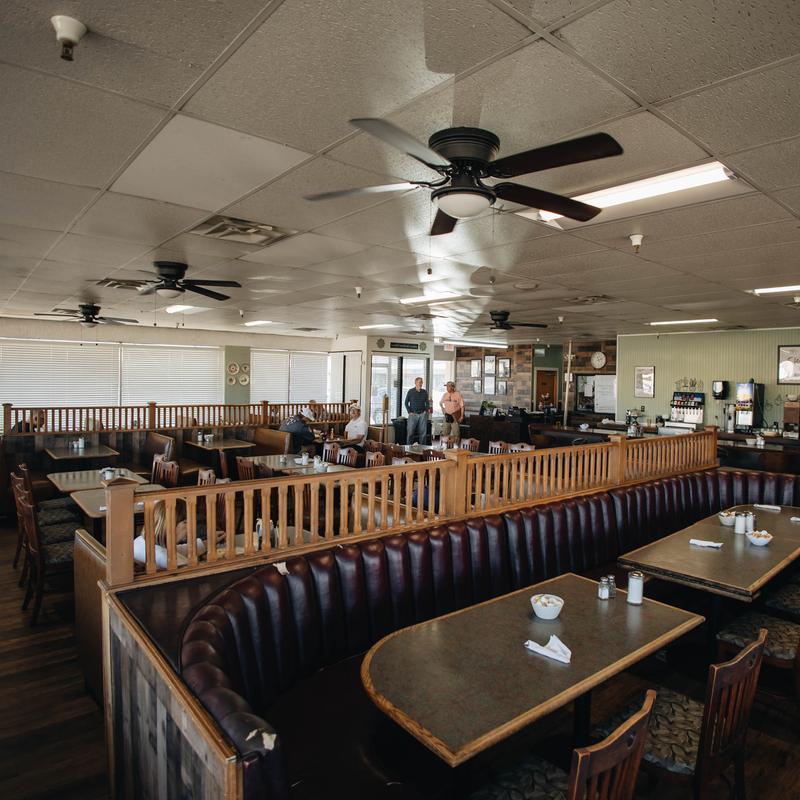 Little Mesa Cafe interior