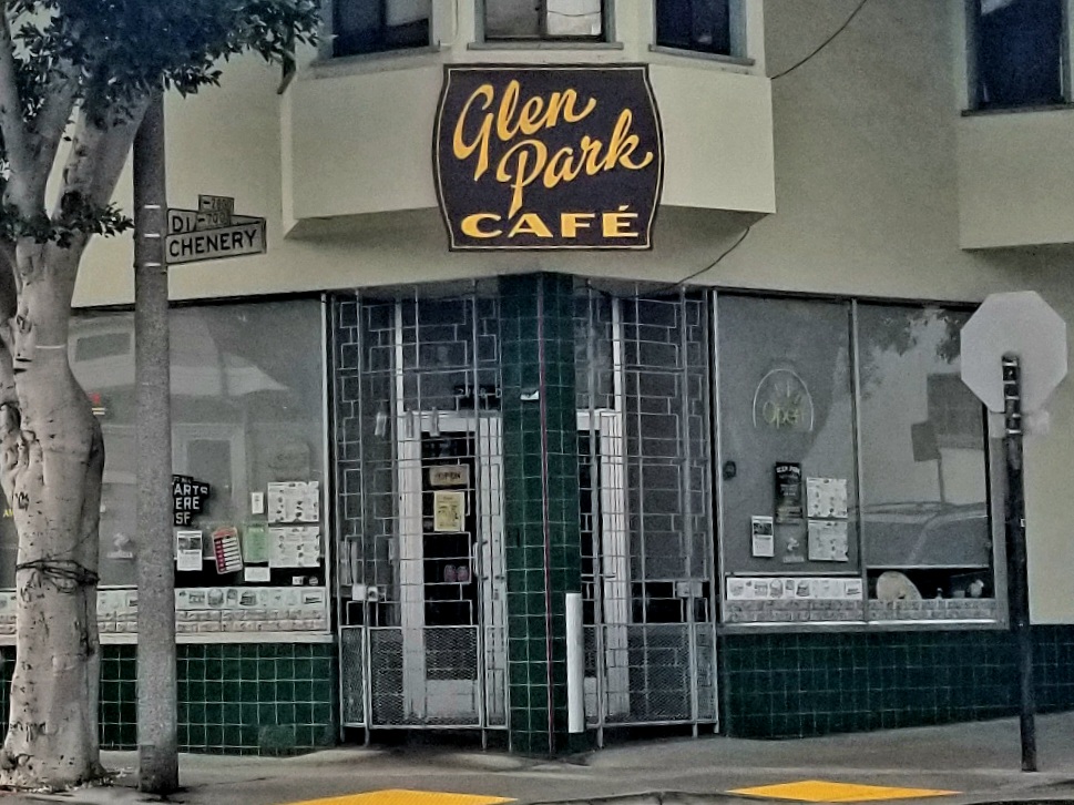 Glen Park Cafe interior