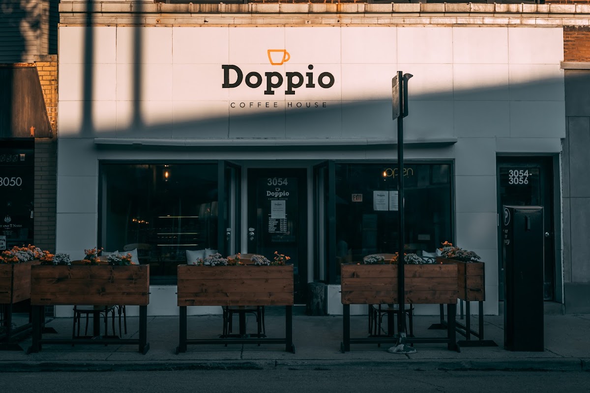 Doppio Coffee House interior