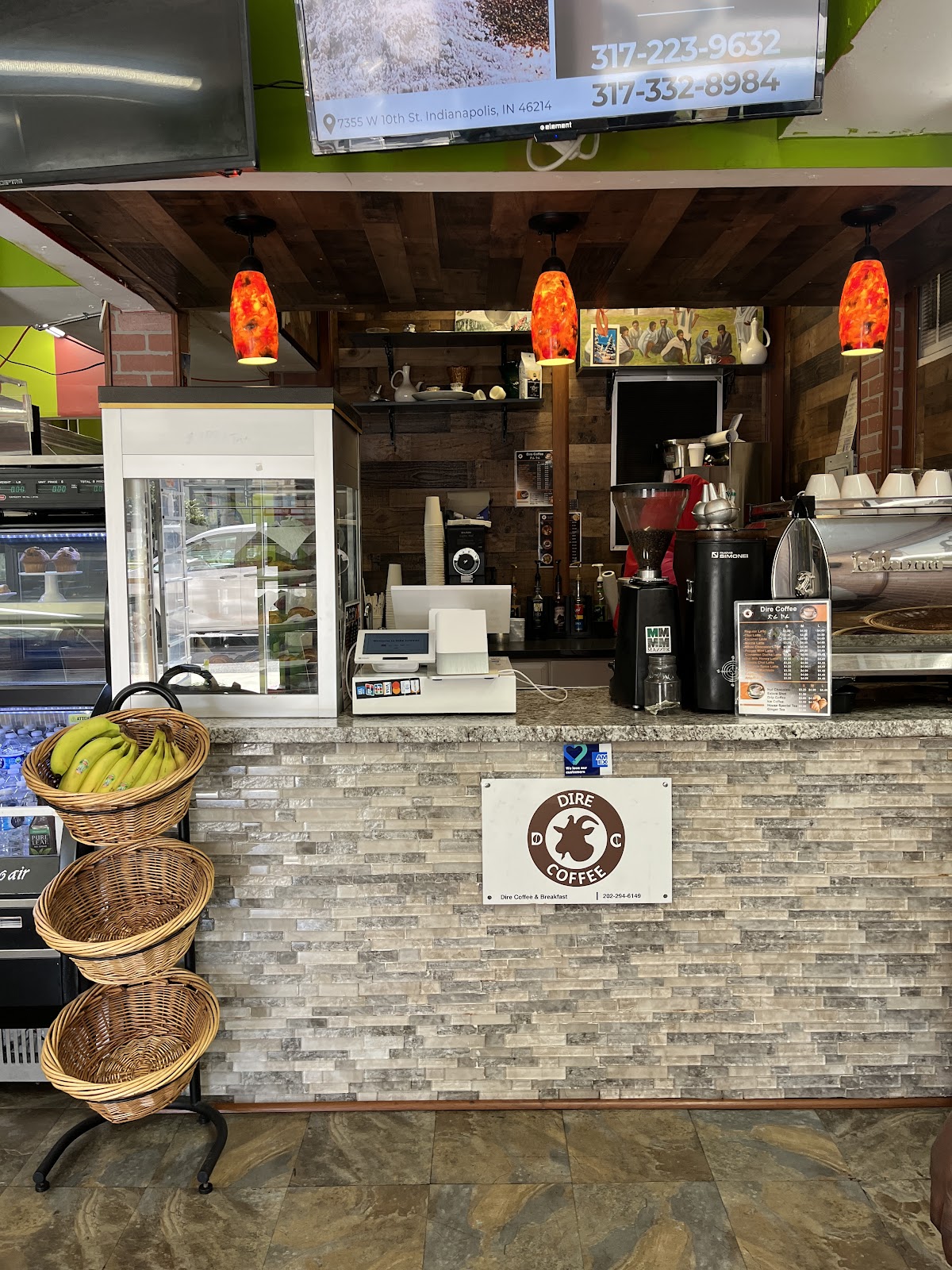 Dire Coffee interior