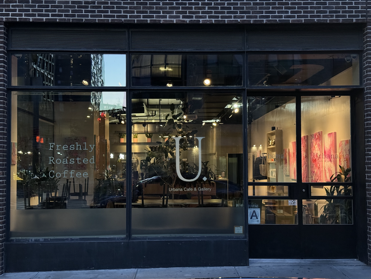 Urbana Cafe and Gallery interior