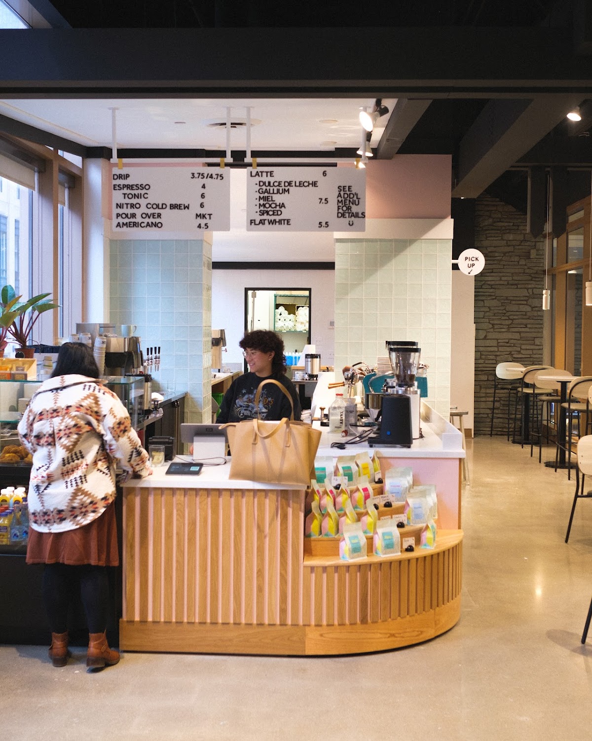 SK Coffee: Downtown Minneapolis interior